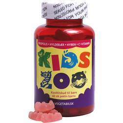 Acrilex Egenvård Kids Zoo C-Vitamin Propolis Fläder & Nypon 60 st