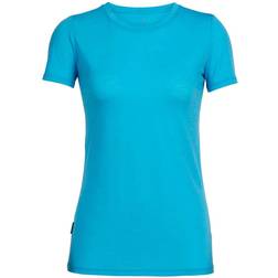 Icebreaker Women's Merino Tech Lite Low Crew T-shirt - Lagoon