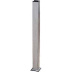 Plus Stålstolpe Med Fod Varmgalvaniseret 186cm