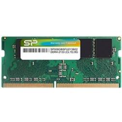 Silicon Power DDR4 module 8 Go SO DIMM 260 broches 2133 MHz PC4-17000 CL15 1.2 V mémoire sans tampon non ECC