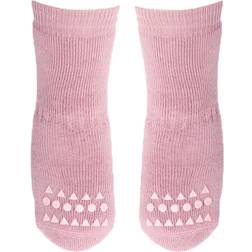 Go Baby Go Non Slip Socks - Dusty Rose