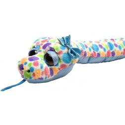 Wild Republic Colorful Polka Dot Snake Stuffed Animal 54"