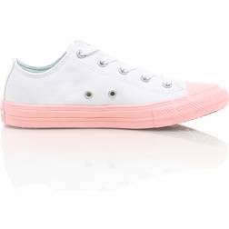 Converse Kid's Chuck Taylor All Star II Ox - White/Vapor Pink