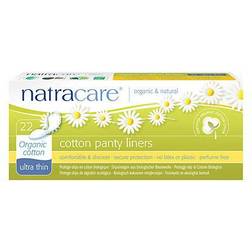 Natracare Organic Cotton Panty Liners Ultra Thin 22 Stk