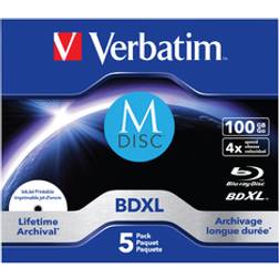 Verbatim M-Disc 4x BD-R XL 100GB 5-pack Jewelcase