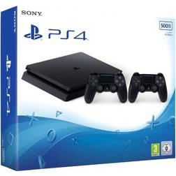 Sony PlayStation 4 Slim 500GB - 2x DualShock 4 V2