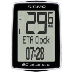 SIGMA Monitor De Actividad Para Bicicleta Bc 16.16 Sts Cad Negro 1618