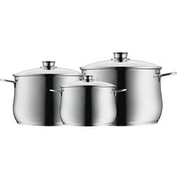 WMF Diadem Plus Cookware Set with lid 3 Parts
