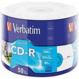 Verbatim 50 CD-R Printable 700 Mo 52x Spindle