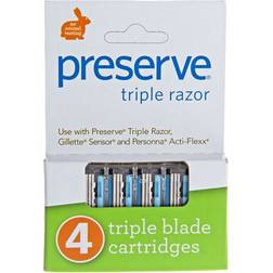 Preserve Triple Razor Preserve 4-pack