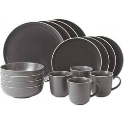 Royal Doulton Bread Street Slate Service de Table 16pcs