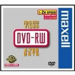 Maxell DVD-RW 4.7GB 2x Jewelcase 5-Pack