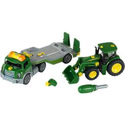 Klein Transporter with John Deere Tractor 3908