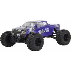 Jamara JAM-053355 R C 4wd Whelon Rtr 4 roues motrices avec roulement à billes Contrôle étanche à 2,4 GHz, 1:12, bleu