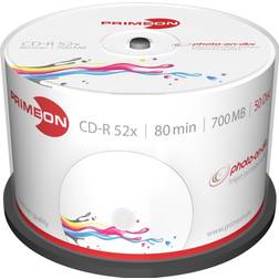 Primeon CD-R 700MB 52x Spindle 50-Pack