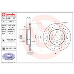 Brembo 08.9511.1X