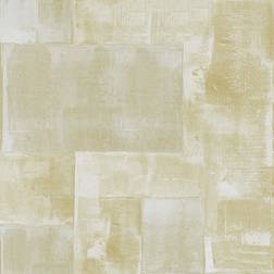 Arkiio Papel pintado aspecto texturizad imitación materia tnt eco 2055-3 laton amarillo