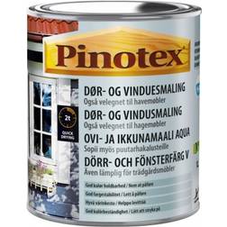 Pinotex Dør- og vinduesmaling Træmaling Hvid 1L