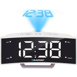 Blaupunkt Despertador Reloj Usb Fm Proyección De Hora Digital Alarma