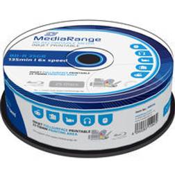 MediaRange MR515 disco vergine Blu-Ray BD-R 25 GB 25 pz