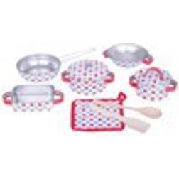 Bigjigs Spotted Kitchenware Set