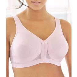 Glamorise Front-Close Posture Back Support - Pale Pink