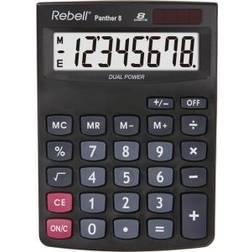 Rebell RE-PANTHER8BX Calculator Panther 8 Zwart