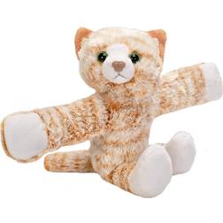 Wild Republic Huggers Orange Tabby Cat Stuffed Animal 8"