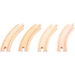 Bigjigs Long Curves Pack of 4