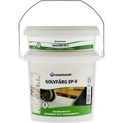 Hagmans EP-V Floor Paint Grey 10kg Gulvmaling Grå