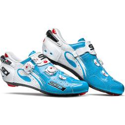 Sidi Wire Carbon Air Lucido Road M - Blue Sky/White