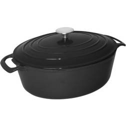 Vogue Cast Iron avec couvercle 6 L