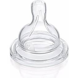 Philips Avent Classic+ Nipple Slow Flow 1m+ 2pcs