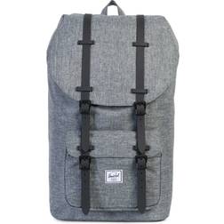 Herschel Little America Backpack - Raven Crosshatch/Black Rubber