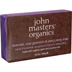 John Masters Organics Lavender Rose Geranium & Ylang Ylang Soap 128 g 128g