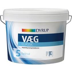 Dyrup Classic 5 Vægmaling Hvid 4.5L