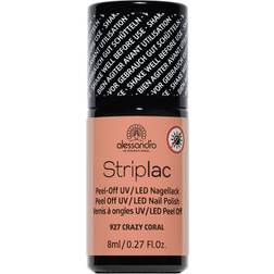 Alessandro Striplac Nail Polish #927 Crazy Coral 8ml