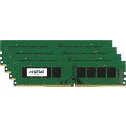 Crucial 64GB (4 x 16GB) DDR4 2666MHz DRAM (Desktop Memory) CL19 1.2V DR DIMM (288-pin) CT4K16G4DFD8266