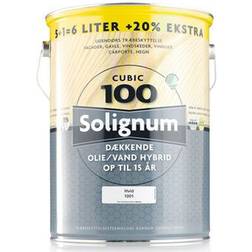 Solignum Cubic 100 Træbeskyttelse Hvid 6L