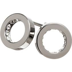 Edblad Monaco Studs Mini - Silver/Transparent