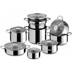 Mepra Gourmet Set med lock 14 delar