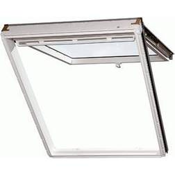 Velux GPU MK04 0070 Alluminio, Legno Finestra a Bilico Superiore Doppio vetro 78x98cm