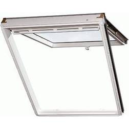 Velux GPU MK04 0070 Aluminium, Trä Överkantshängt 3-glasfönster, 2-glasfönster 78x98cm
