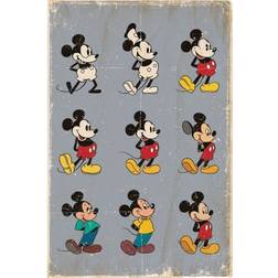 EuroPosters Poster MICKEY MOUSE - evolution