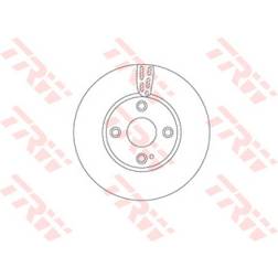 TRW Discos de Freno NT400 16 4 127 mm