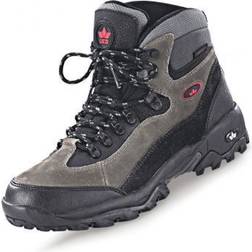 Lico Scarpa da trekking Impermeabile traspirante Allacciatura Uomini Milan nero grigio