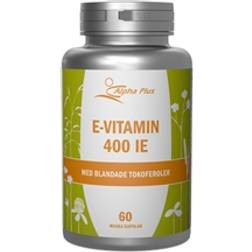 Alpha Plus E-Vitamin 400IE 60 stk