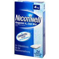 Nicotinell Coolmint 4mg 24 Stk. Kaugummi