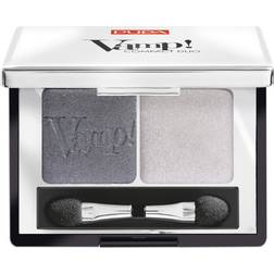Pupa Milano Vamp! Compact Duo Sombra de ojos 2.2 g 09, Silver Stone