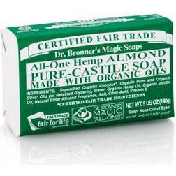 Dr. Bronners Pure-Castile Almond Bar Soap 140g